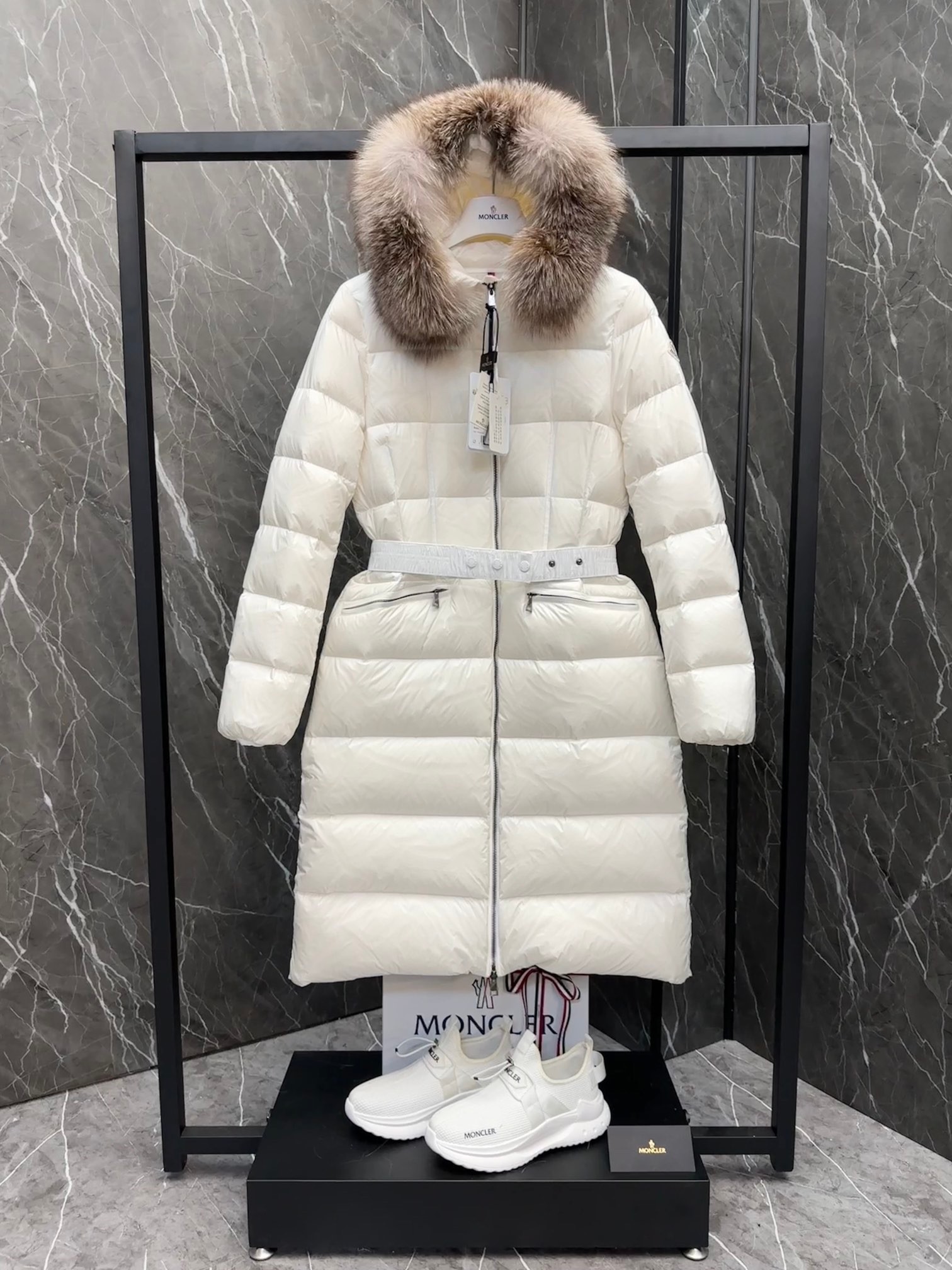 Moncler Boedic Long Women's Down Jacket Coat