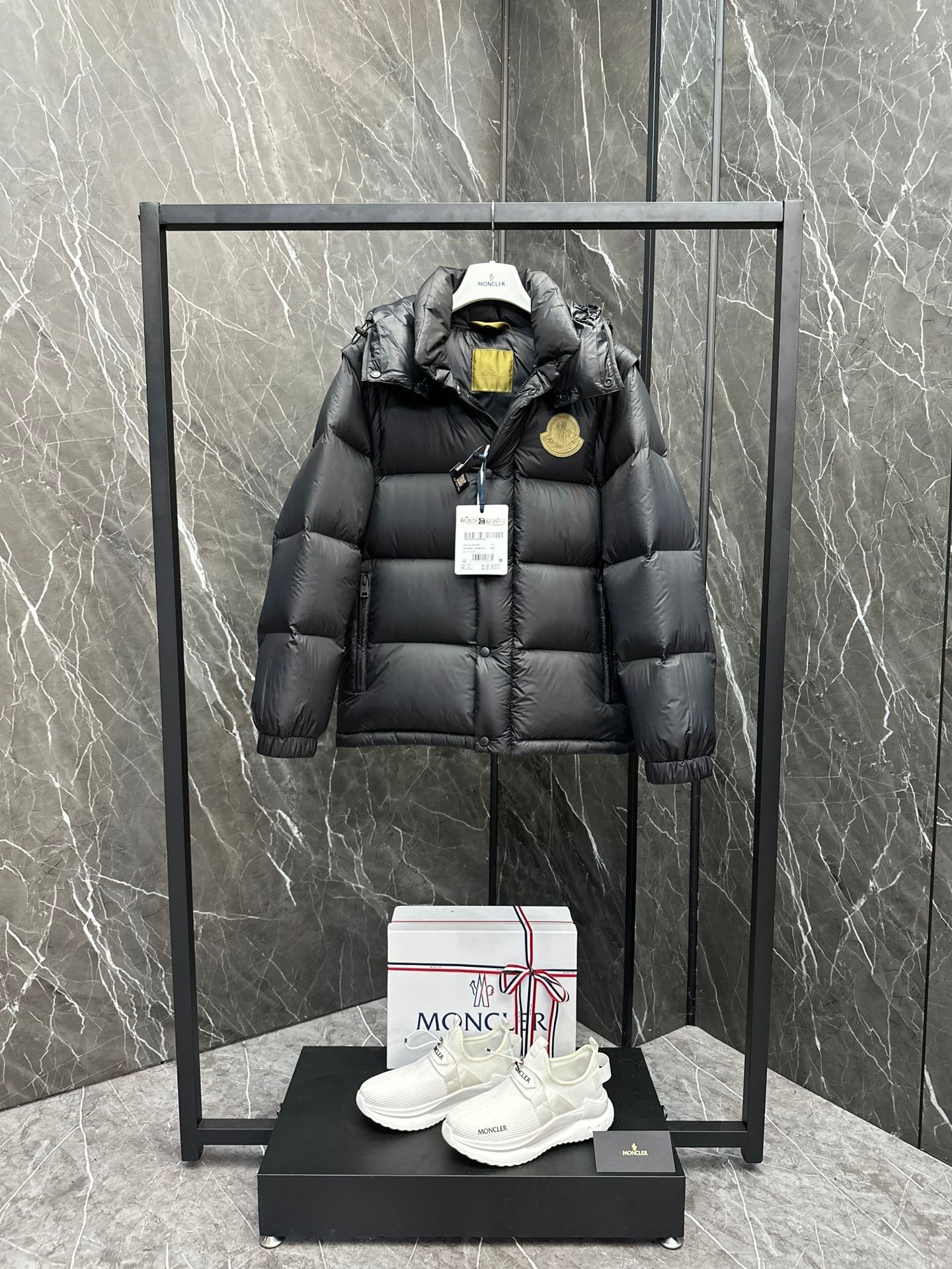 Moncler Cyclone 2-in-1 Down Jacket Coat