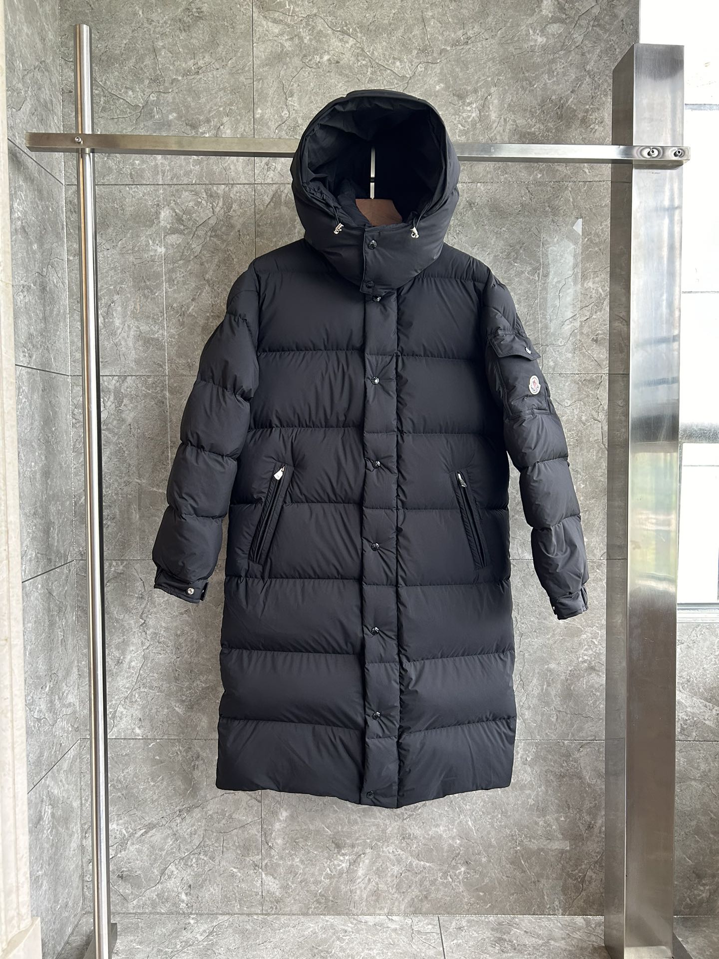 Moncler Hanoverian Men Long Down Coat 2024