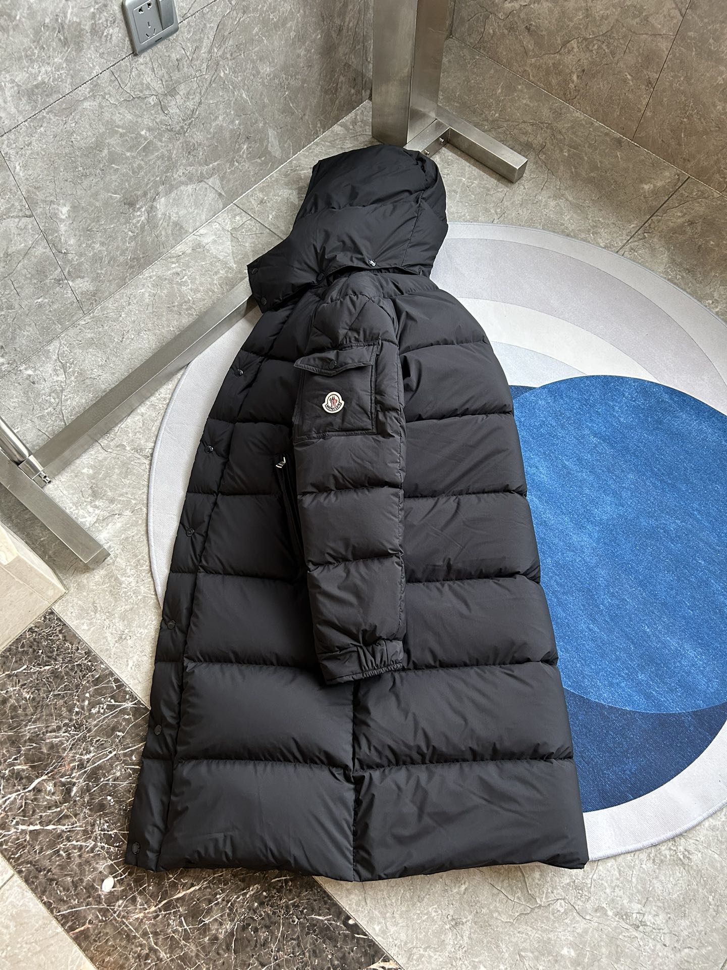 Moncler Hanoverian Men Long Down Coat 2024