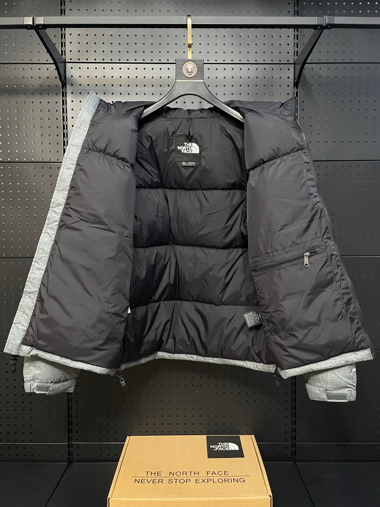 The North Face 1996 Nuptse Down Jacket Silver