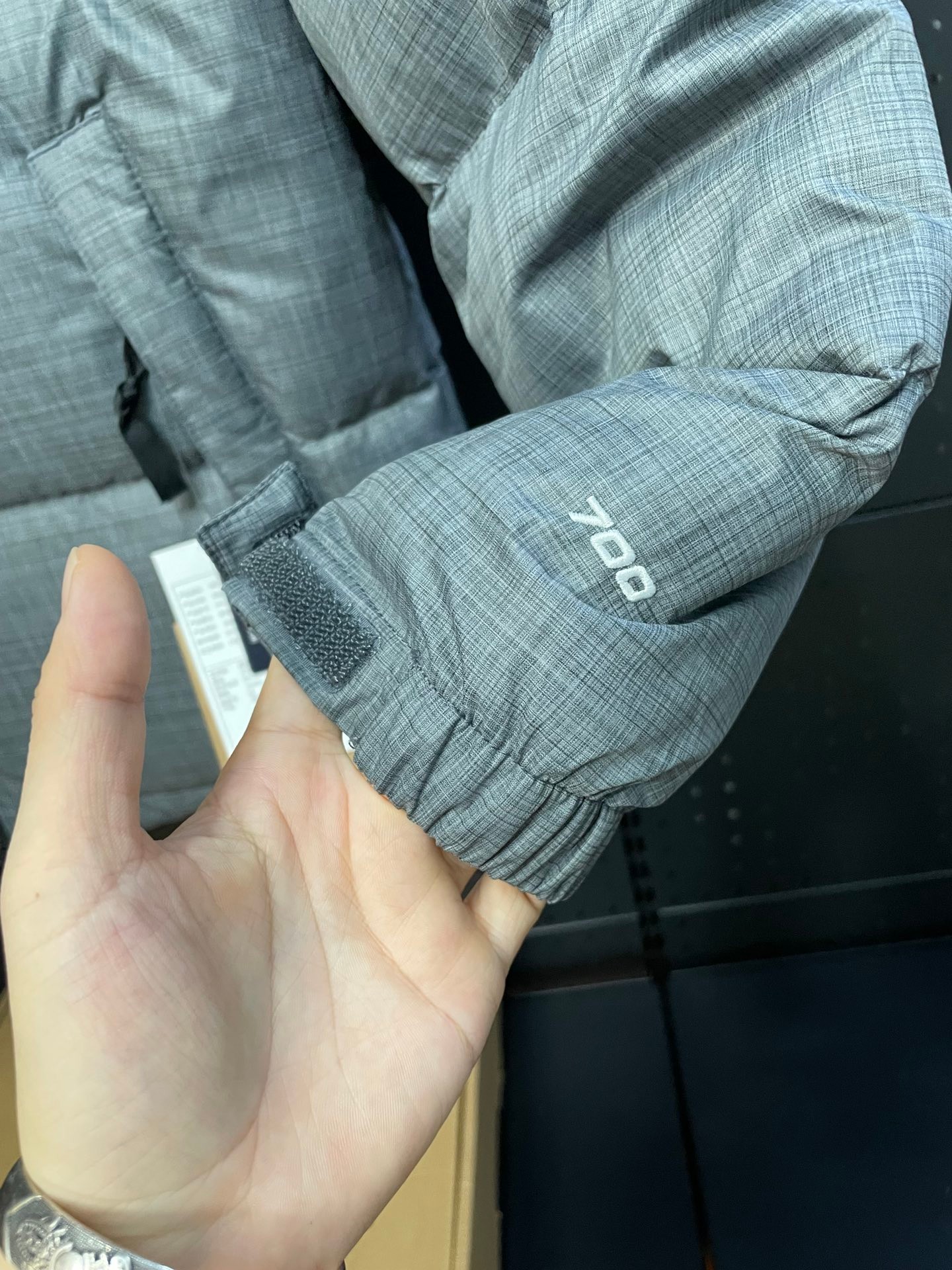 The North Face 1996 Nuptse Down Jacket Silver