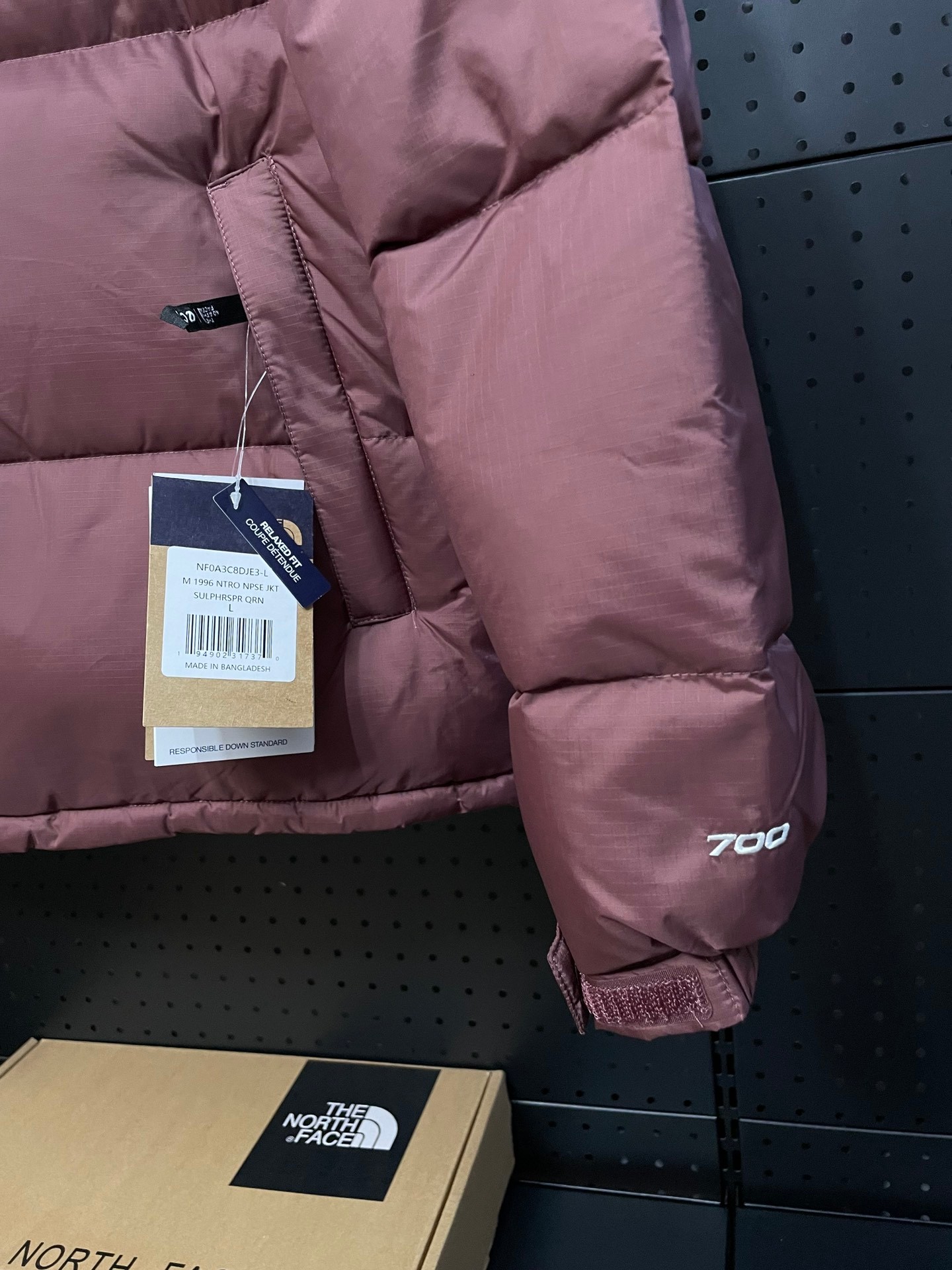 The North Face 1996 Nuptse Down Jacket Red