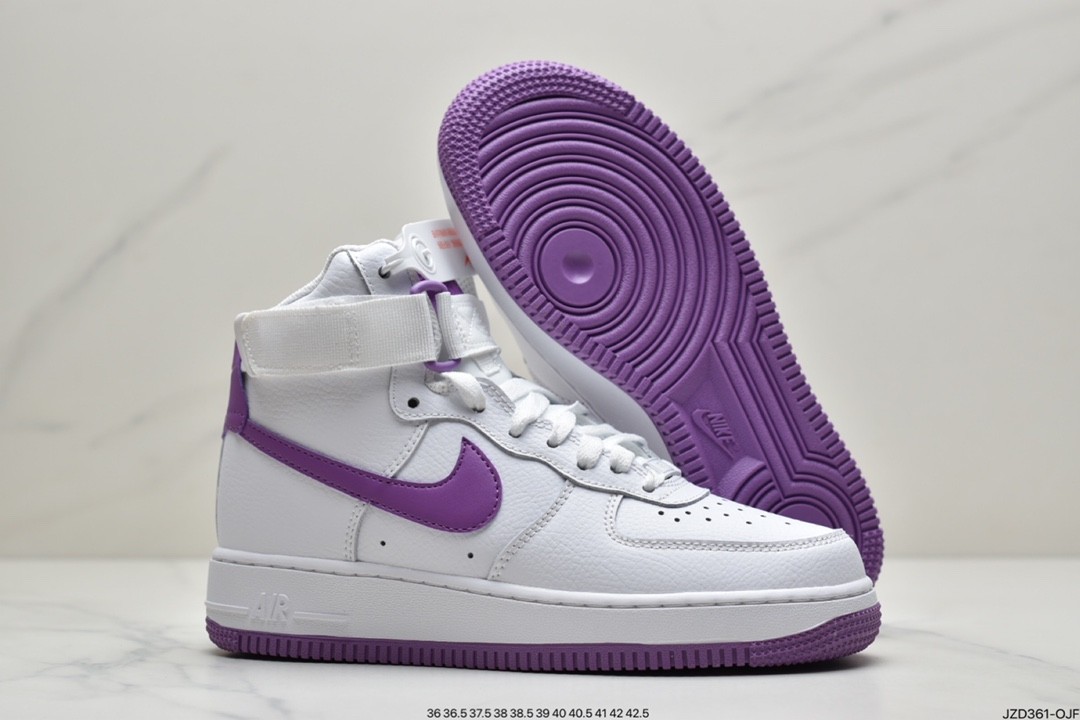 Nike Air Force 1 High White/Purple