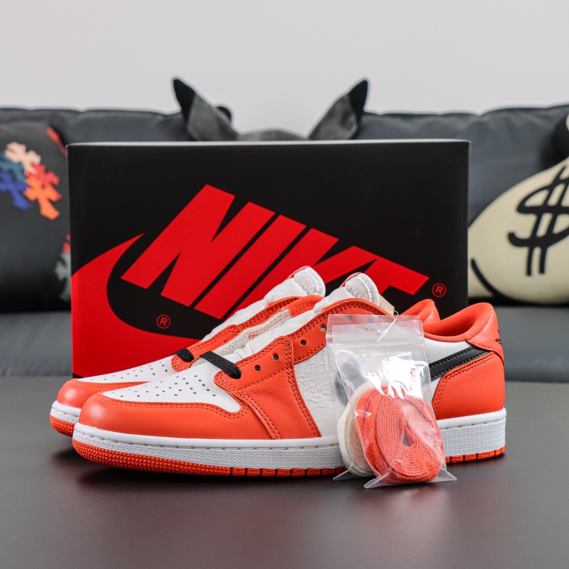 NIKE Air Jordan 1 Low Retro OG Shattered Backboard 