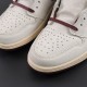 A MA MANIERE X NIKE AIR JORDAN 1 RETRO HIGH OG SP SAIL AND BURGUNDY 