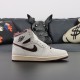 A MA MANIERE X NIKE AIR JORDAN 1 RETRO HIGH OG SP SAIL AND BURGUNDY 