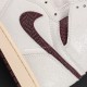 A MA MANIERE X NIKE AIR JORDAN 1 RETRO HIGH OG SP SAIL AND BURGUNDY 