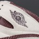 A MA MANIERE X NIKE AIR JORDAN 1 RETRO HIGH OG SP SAIL AND BURGUNDY 