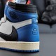 TRAVIS SCOTT X FRAGMENT X NIKE AIR JORDAN 1 HIGH OG SP MILITARY BLUE 