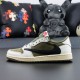 TRAVIS SOCTT X NIKE AIR JORDAN 1 LOW MEDIUM OLIVE