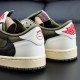 TRAVIS SOCTT X NIKE AIR JORDAN 1 LOW MEDIUM OLIVE