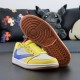 TRAVIS SOCTT X NIKE AIR JORDAN 1 LOW YELLOW