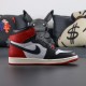 NIKE AIR JORDAN 1 BLACK TOE REIMAGINED