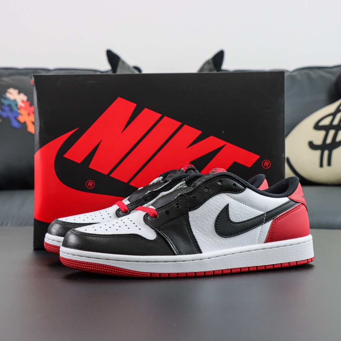 NIKE Air Jordan 1 Low OG Balck Toe 