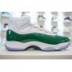 Air Jordan 11 Retro Thunder Green/White Shoe