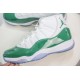 Air Jordan 11 Retro Thunder Green/White Shoe