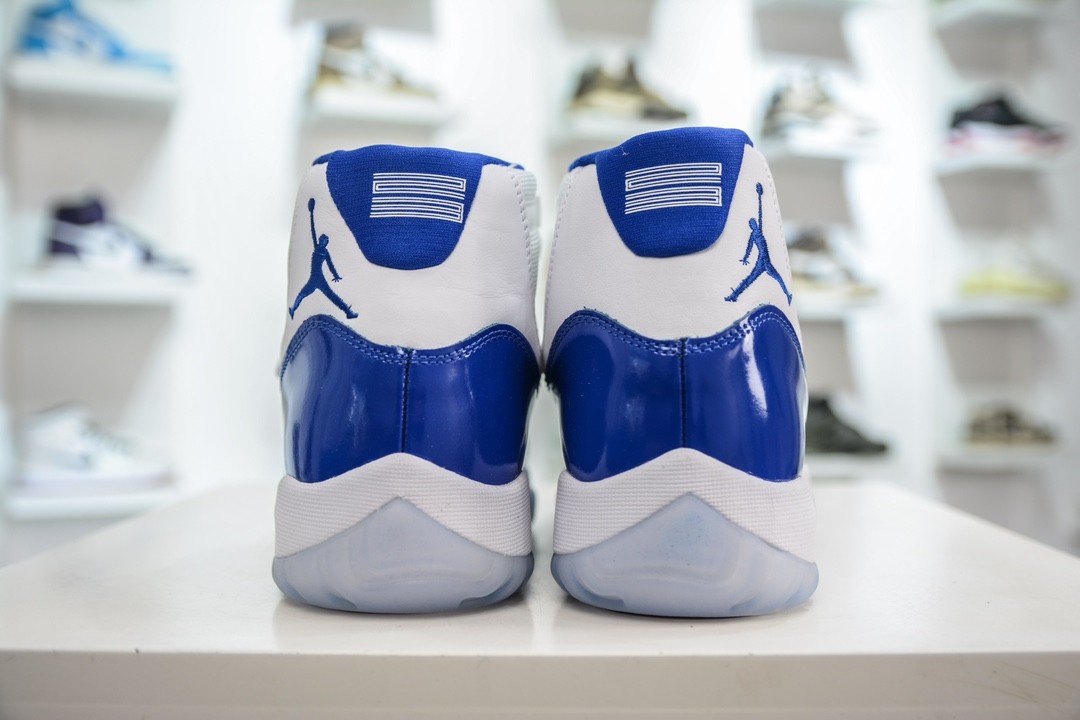 Air Jordan 11 Retro Thunder Blue/White Shoe