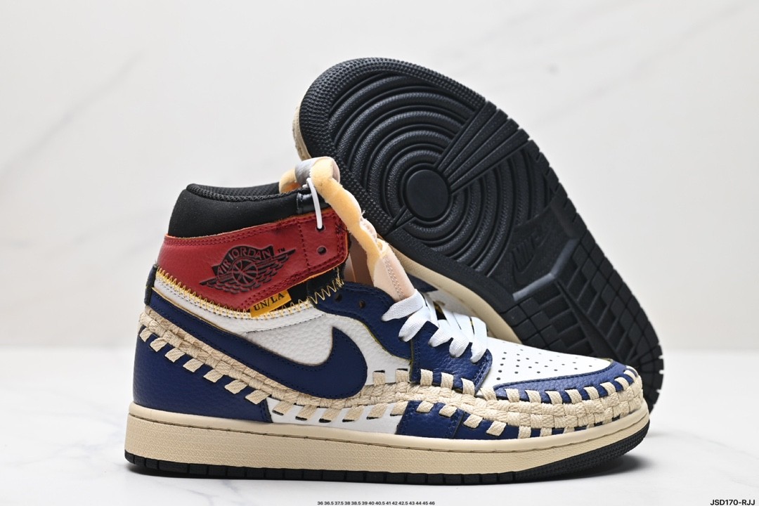 Union x Nike Air Jordan 1 High AJ1 Blue