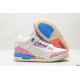 Air Jordan 3 Retro UNC White/Pink