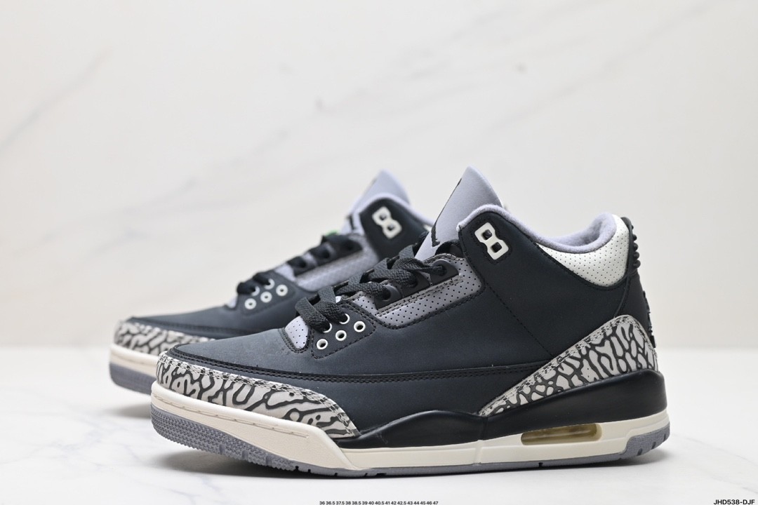 Jordan 3 Black Cement