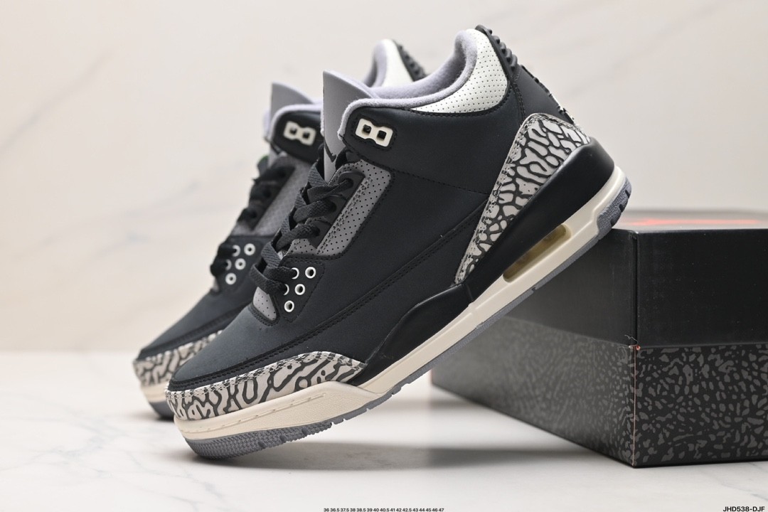 Jordan 3 Black Cement