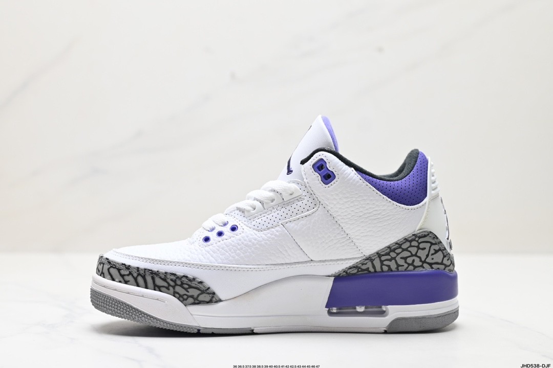 Air Jordan 3 Retro AJ3 Mid-Top Basketball Shoes