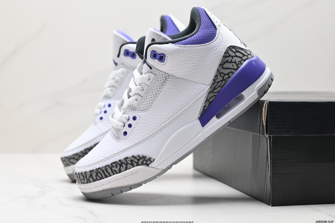 Air Jordan 3 Retro AJ3 Mid-Top Basketball Shoes