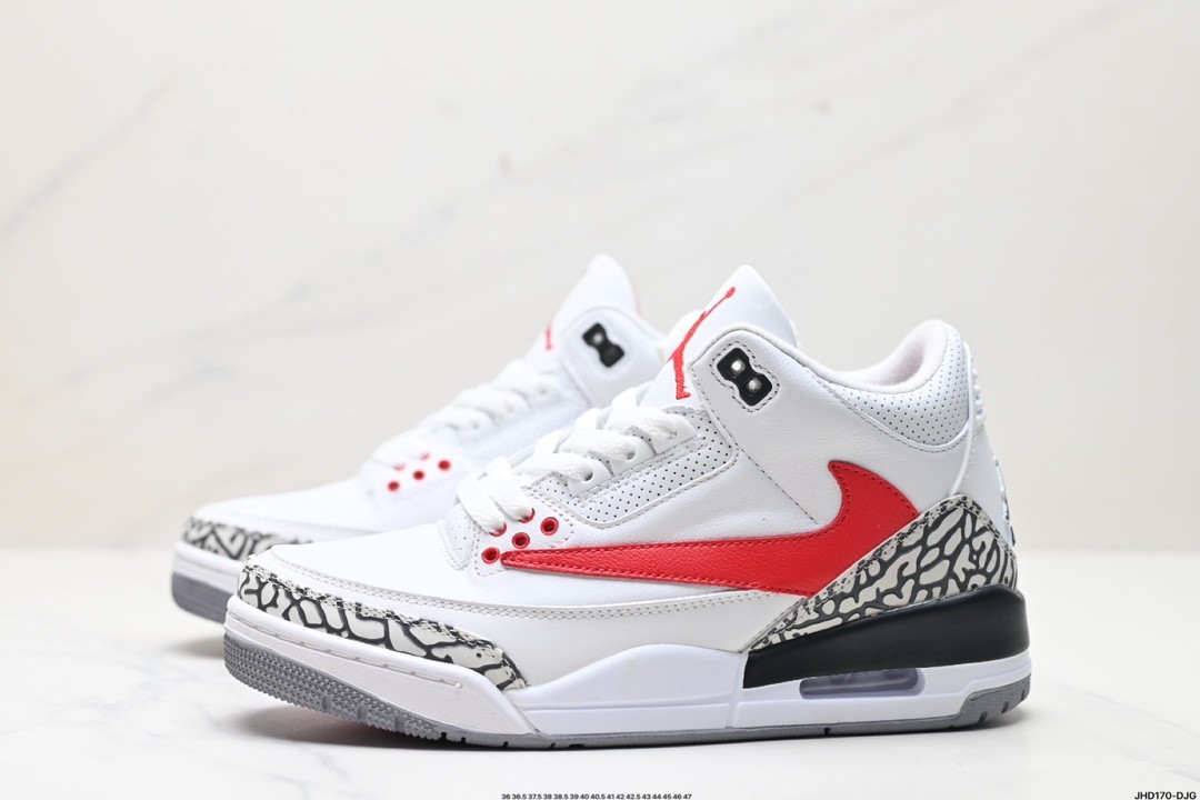 Travis Scott x Air Jordan 3 Retro White/Red