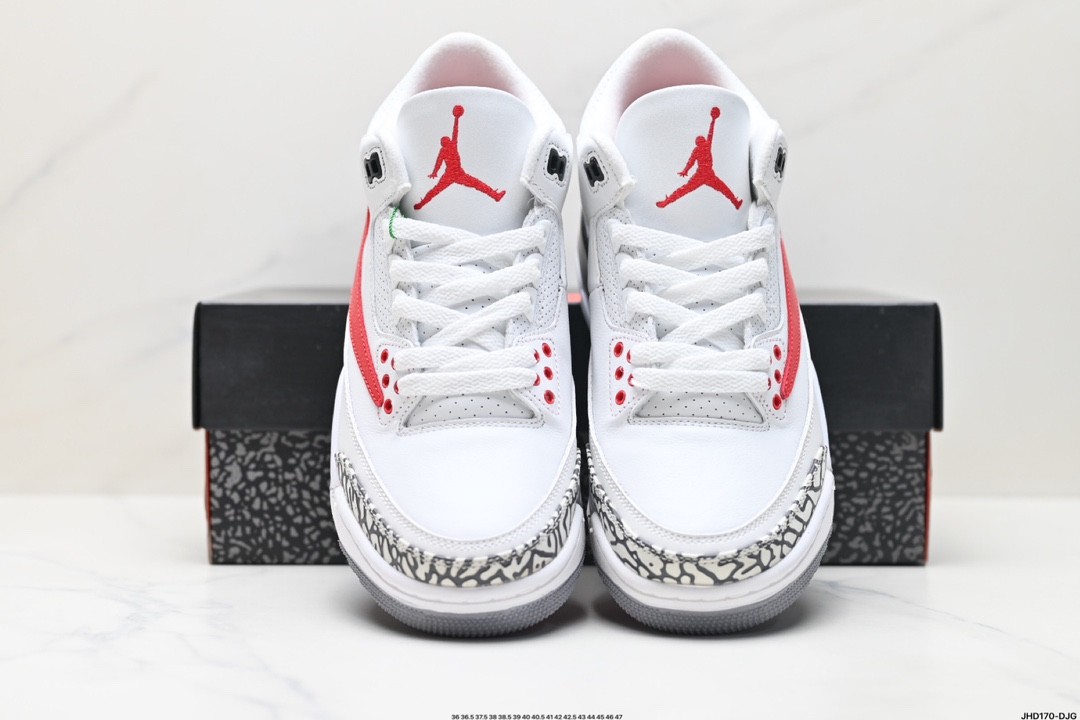 Travis Scott x Air Jordan 3 Retro White/Red