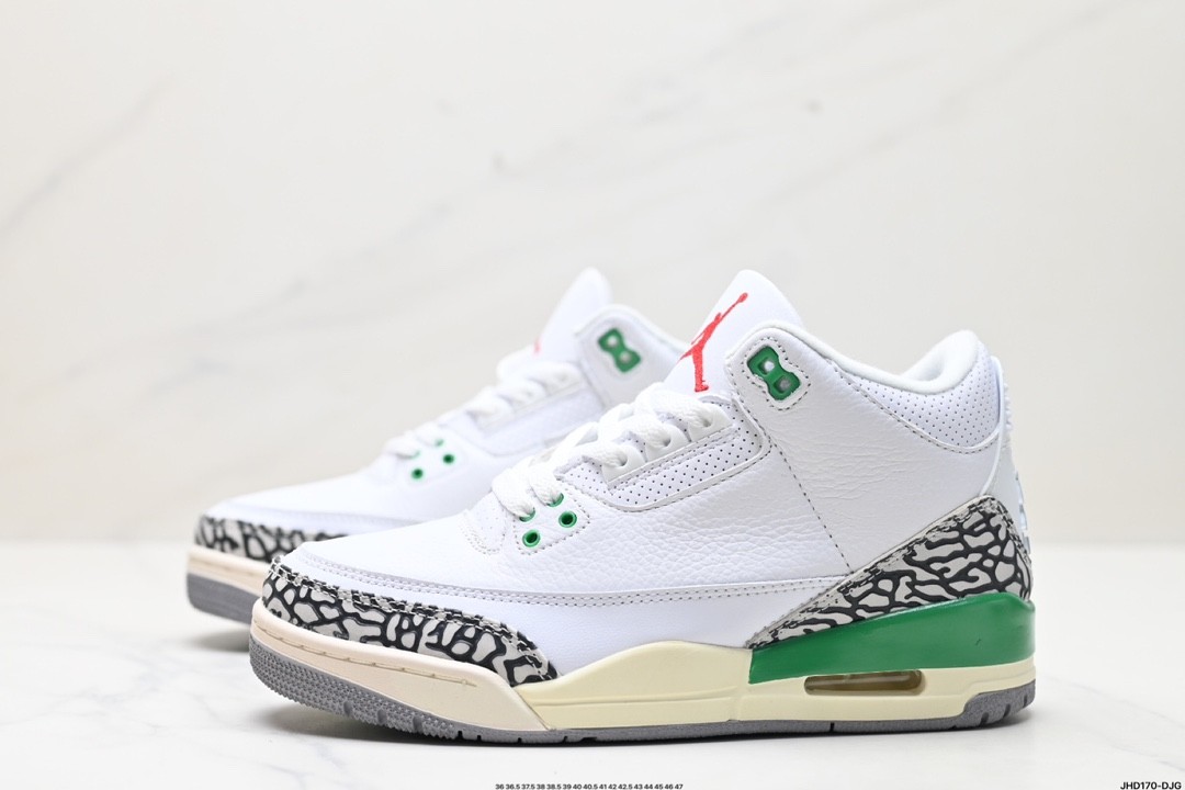 Air Jordan 3 Retro Lucky Green 