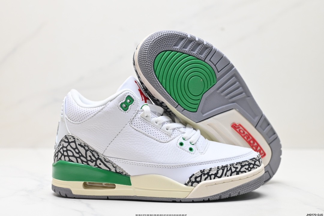 Air Jordan 3 Retro Lucky Green 