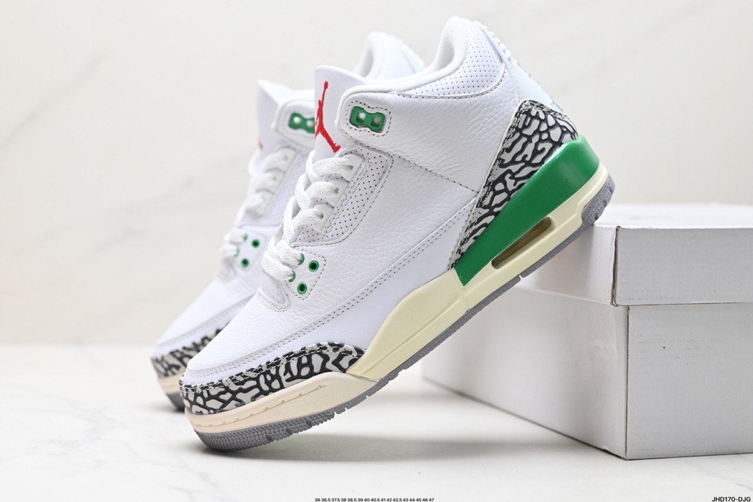 Air Jordan 3 Retro Lucky Green 