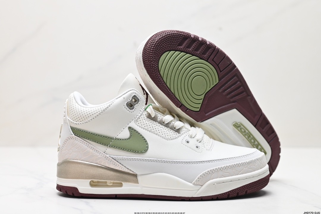 Travis Scott x Air Jordan 3 Retro White/Green