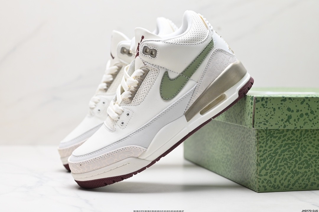 Travis Scott x Air Jordan 3 Retro White/Green