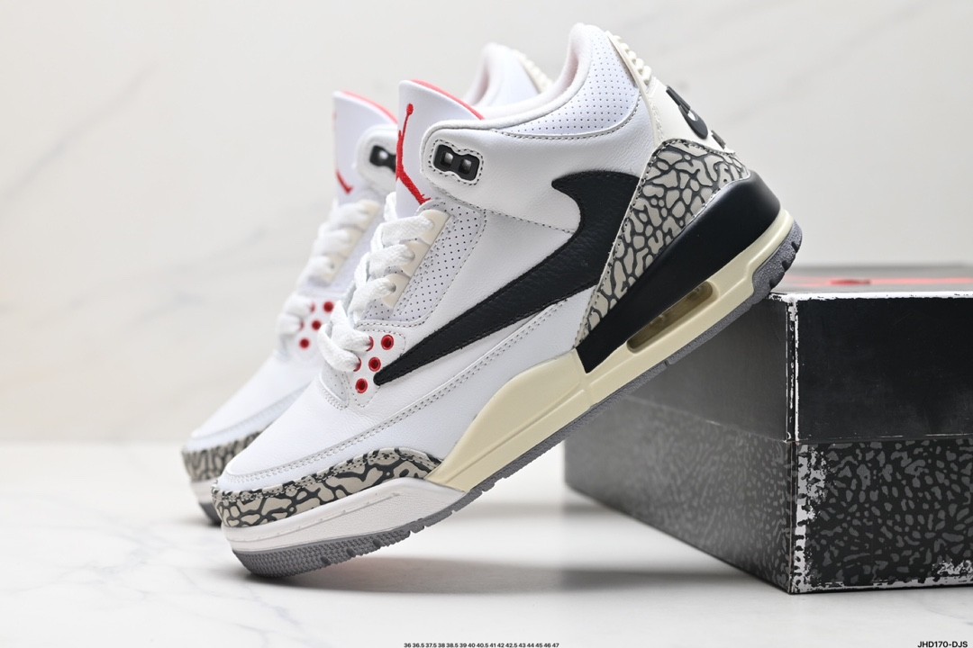 Travis Scott x Air Jordan 3 Retro White/Black