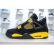 Air Jordan 4 Retro Thunder Black/Gold