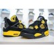 Air Jordan 4 Retro Thunder Black/Gold