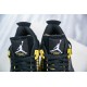 Air Jordan 4 Retro Thunder Black/Gold