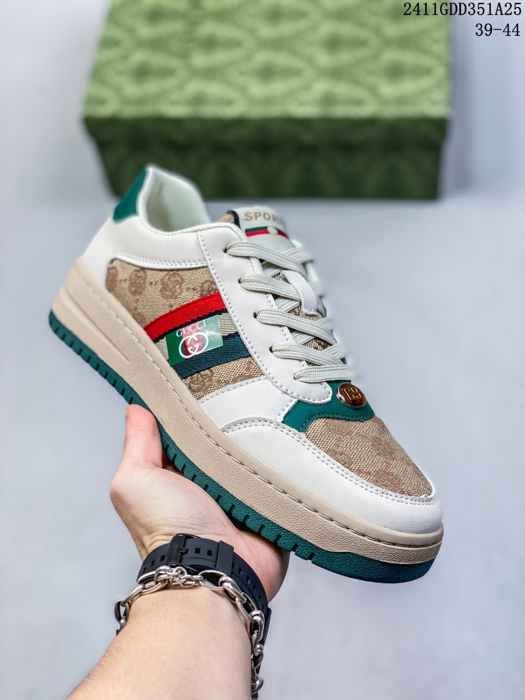 Gucci GG Distressed Screener Sneaker