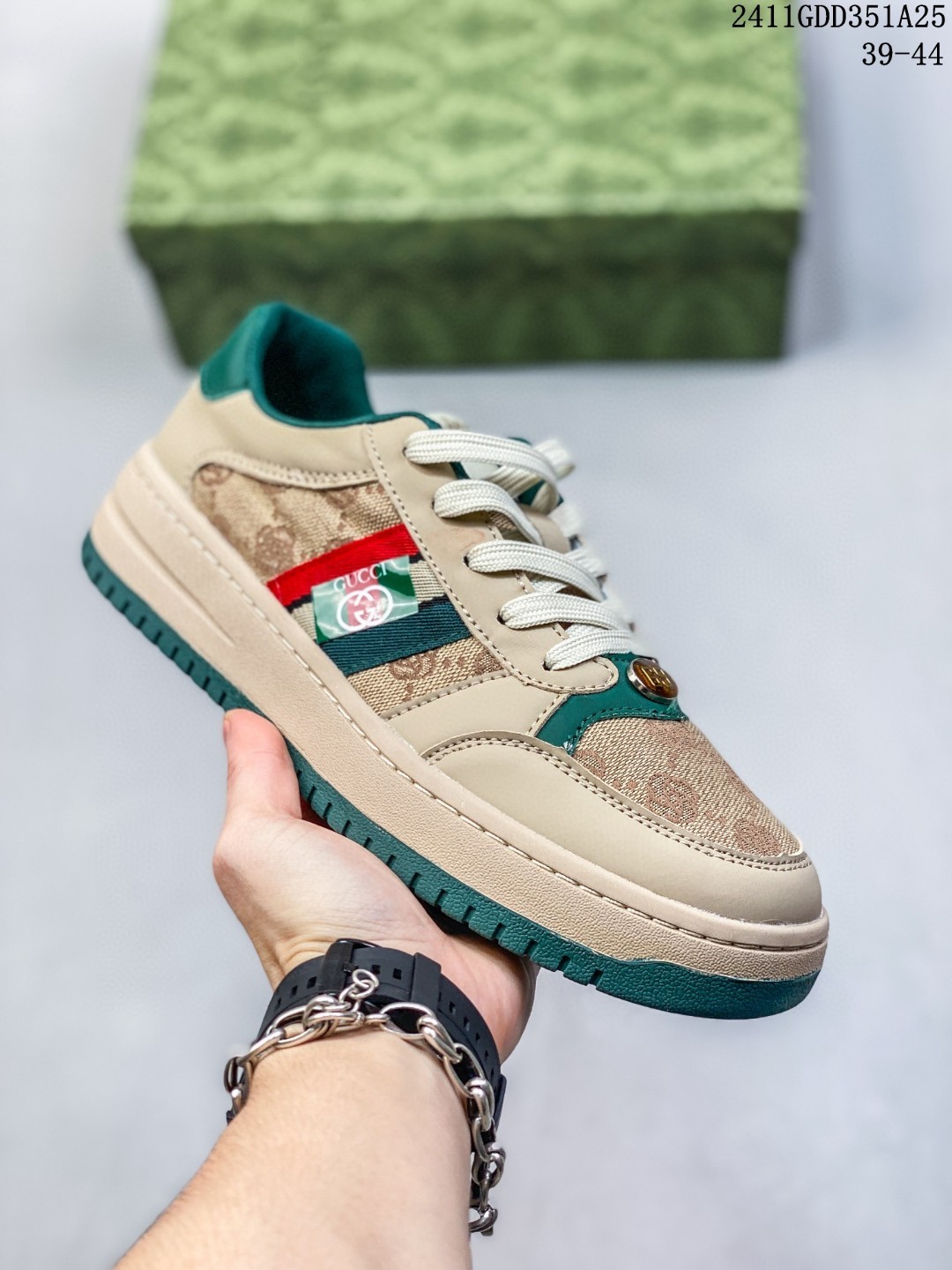 Gucci GG Distressed Screener Sneaker