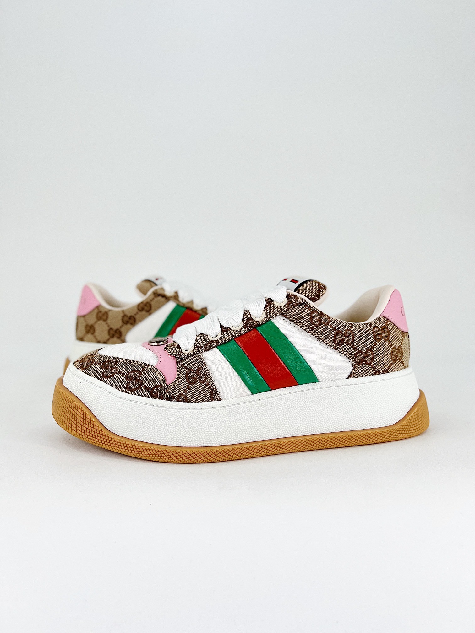 Gucci Chunky Thick-Soled "Dirty" Sneakers