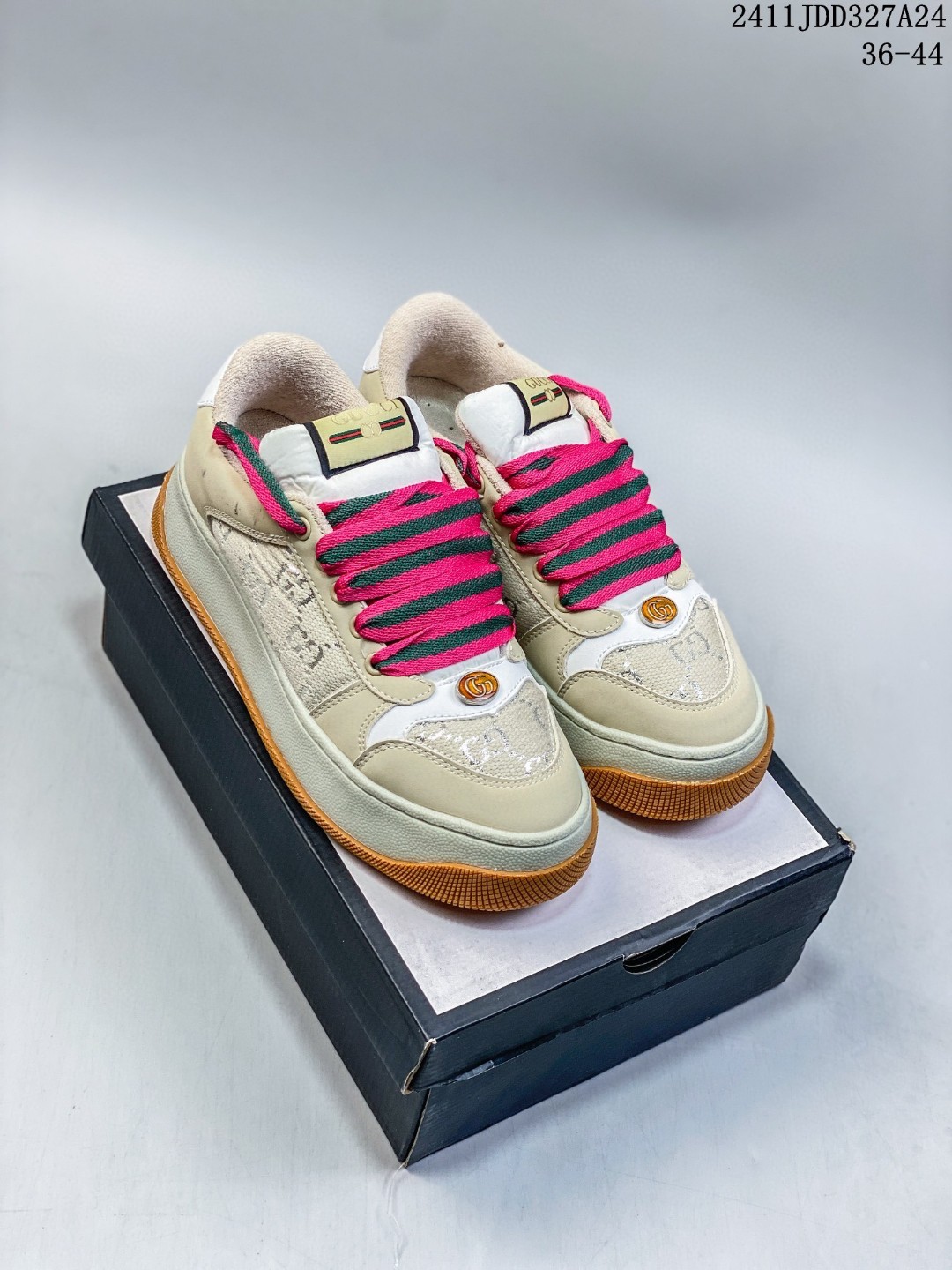 Gucci Double Screener Platform GG Sneaker Low