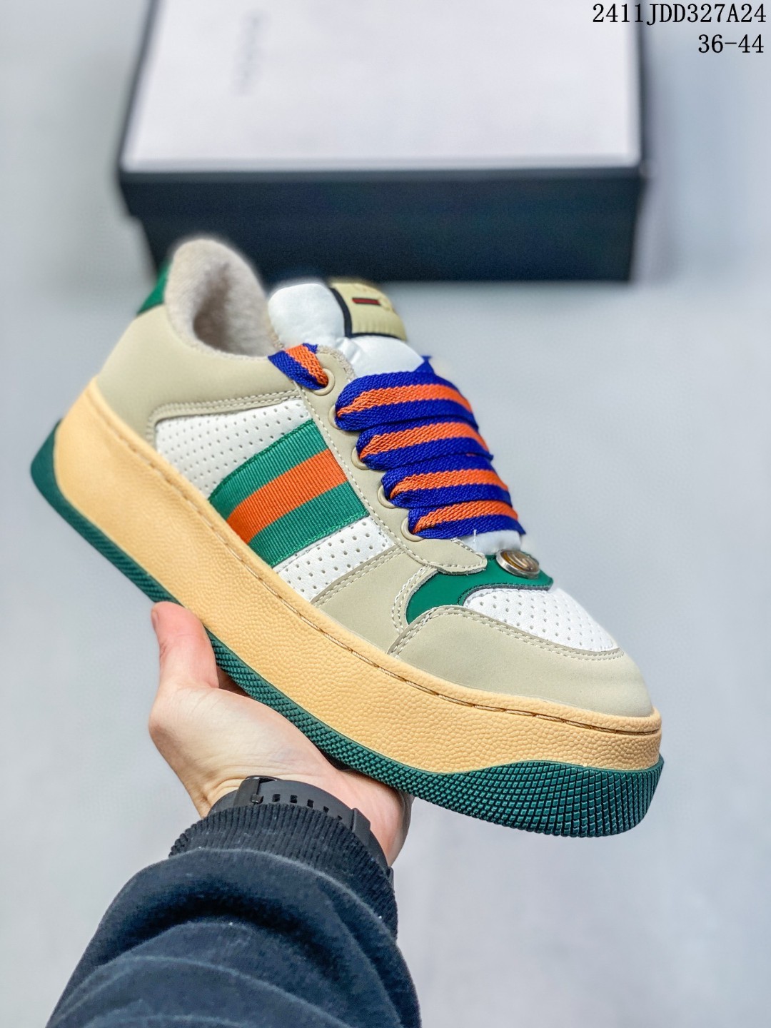  Gucci Double Screener Platform GG Sneaker Low