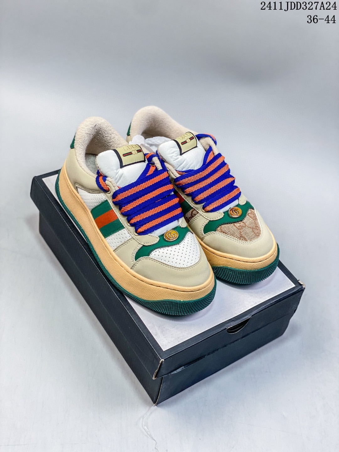  Gucci Double Screener Platform GG Sneaker Low