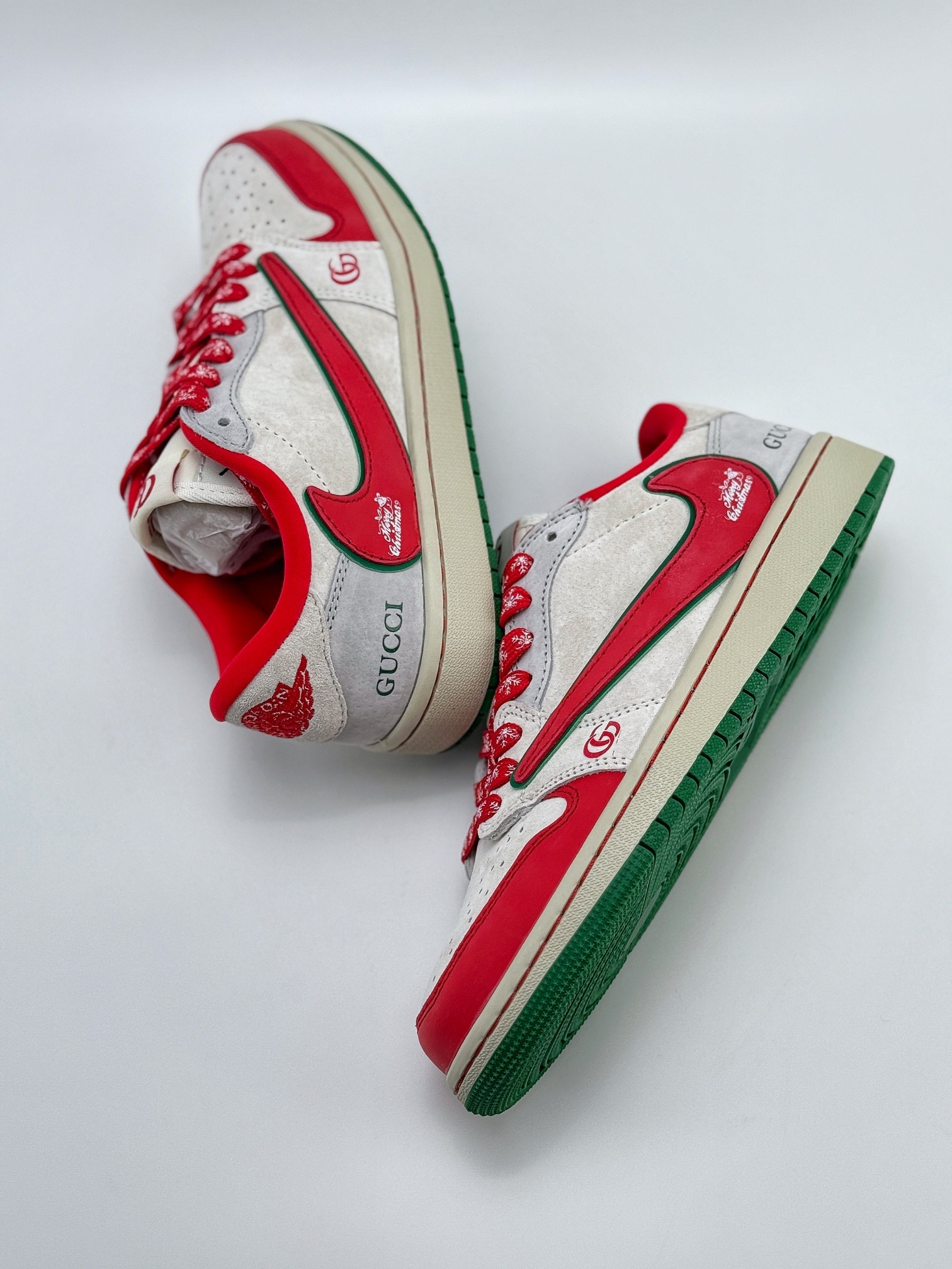 Travis Scott x Nike Air Jordan 1 Low x GUCCI Sneakers