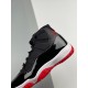 NIKE AIR JORDAN 11 Bred Basketball Shoes