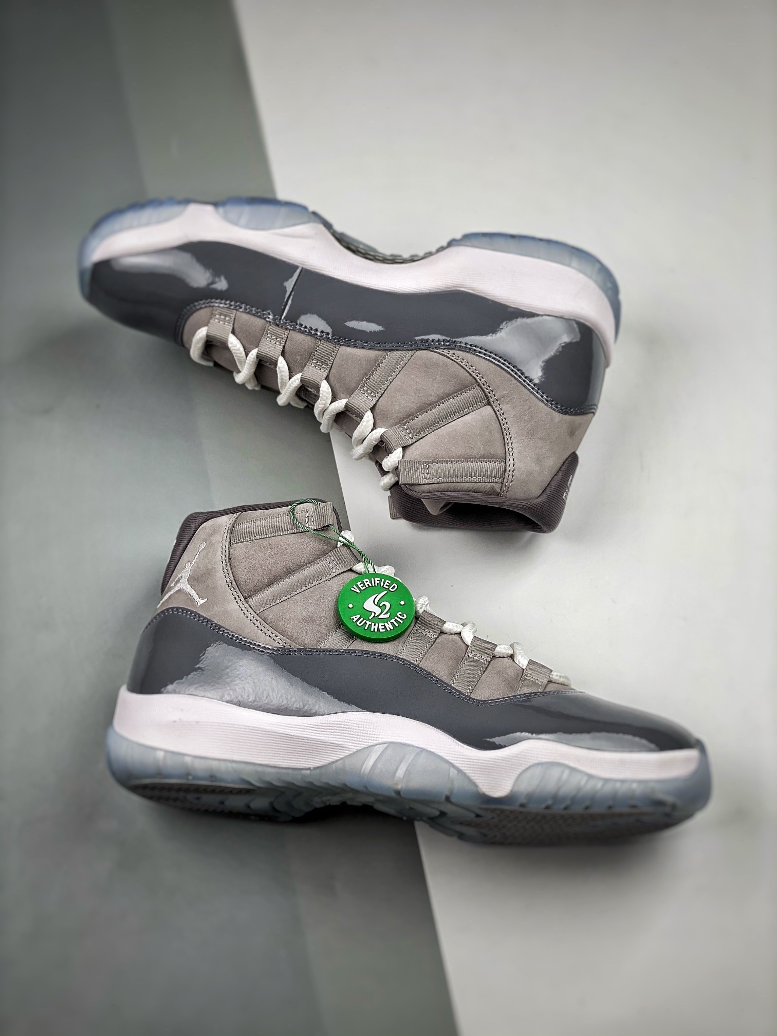 NIKE AIR JORDAN 11 COOL GREY Basketball Shoes