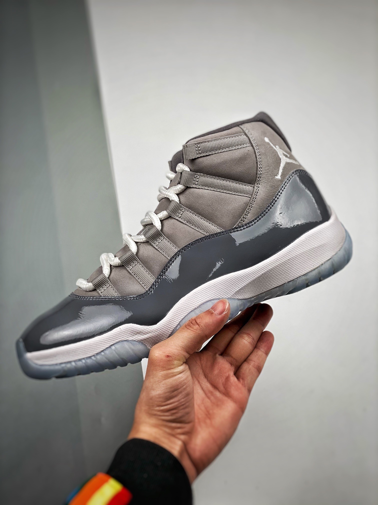 NIKE AIR JORDAN 11 COOL GREY Basketball Shoes