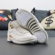 NIKE AIR JORDAN 12 OVO White Basketball Shoes